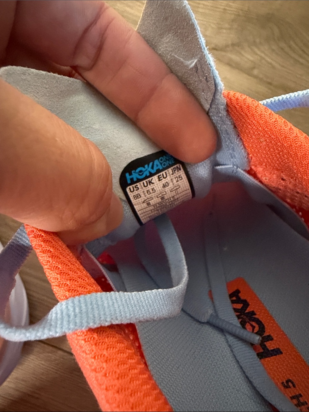 Hoka Mach 5 Women's Running Shoes Camellia Peach Parfait Workout size 8B - Picture 9 of 10